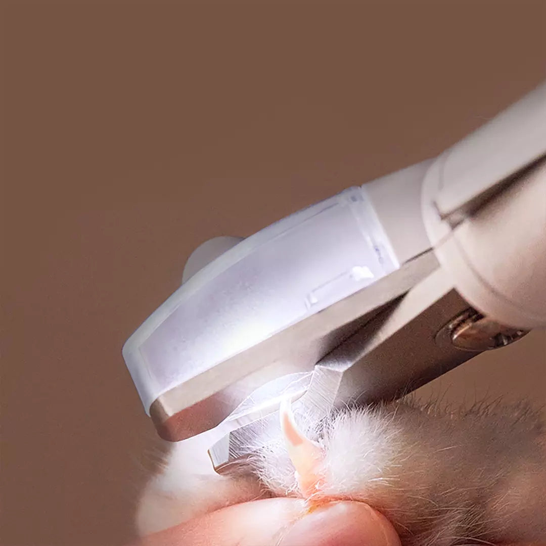 Professional Pet Nail Clipper with LED Light