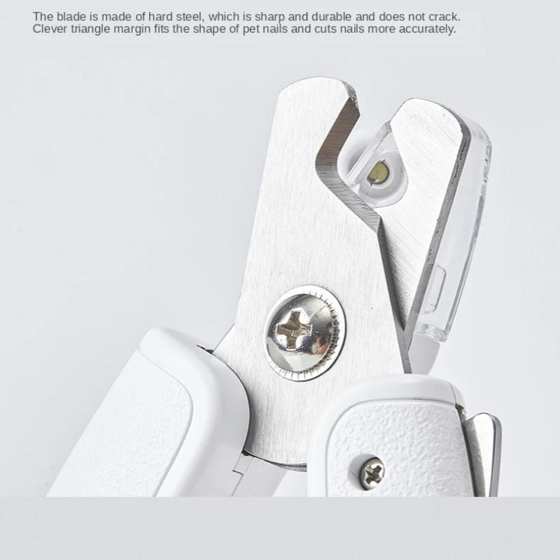 Professional Pet Nail Clipper with LED Light