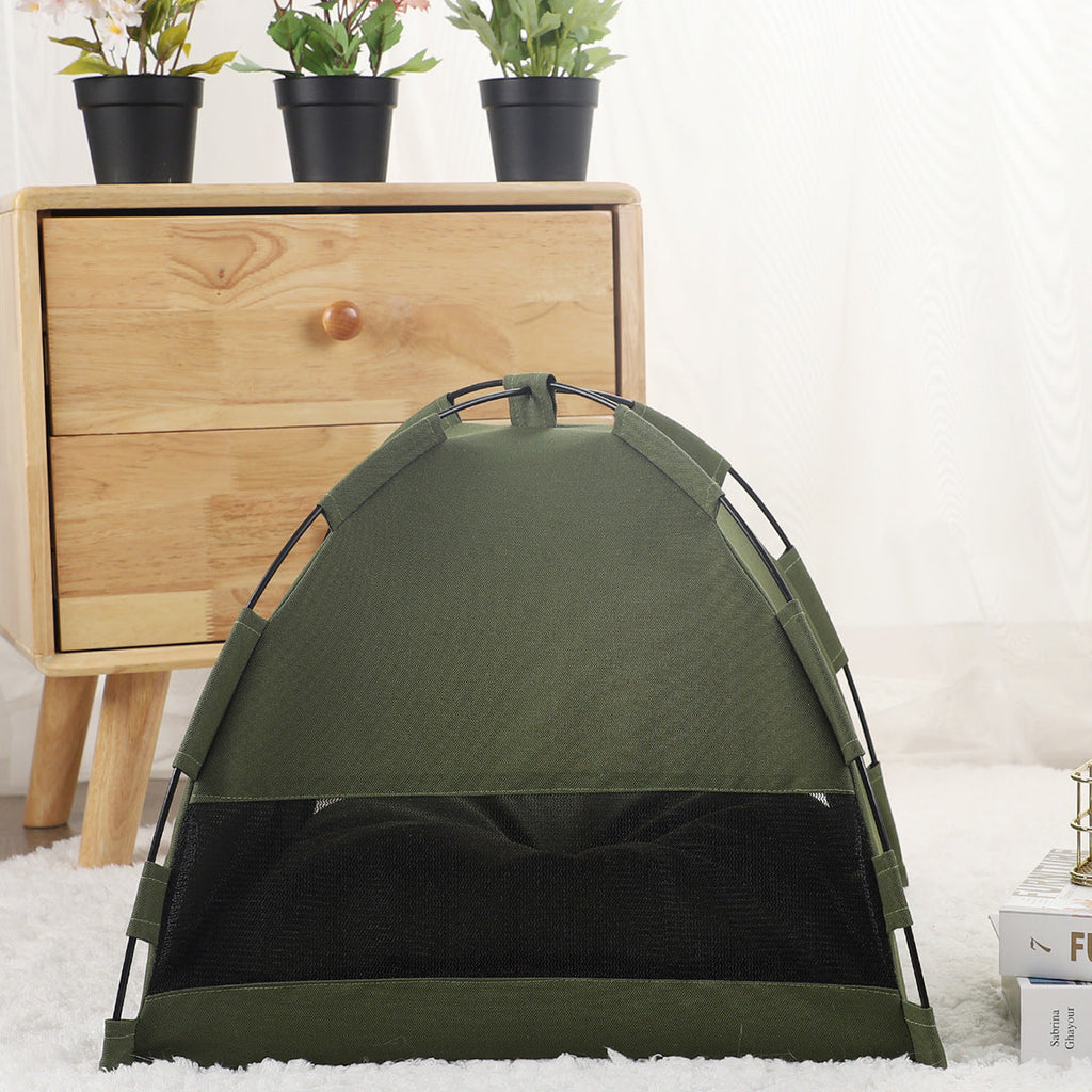 Cat Tent Bed with Removable Soft Pad