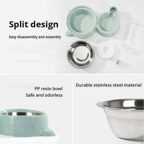 Automatic Pet Water and Food Fountain